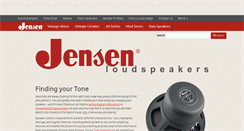 Desktop Screenshot of jensentone.com