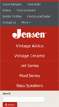 Mobile Screenshot of jensentone.com